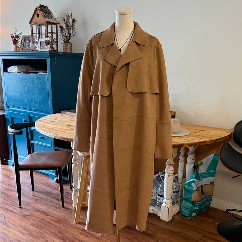 H&M Tan Long Coat